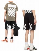 现货： # 春夏新品！ 品牌：Off-White 心电图款五分裤 短卫裤！ 颜色： 黑色 尺码：Xs-S-M-L 做工： 立体剪裁：一片成型 裆缝采用 4针6线