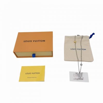 louis Vuitton路易威登草间弥生合作系列 Lvpumpkin 金属项链 男款蓝色,L Lv Pumpkin 项链-编码：M01092-官网在售价 P3