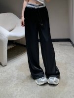 dio* 25Ss春夏新款 Miss织带休闲长裤丨独家高版出品！女神必入神器！定制面料尽显高级随意感 视觉盛宴 四季必入的百搭单品 版型百搭不挑人 拉长线条比例