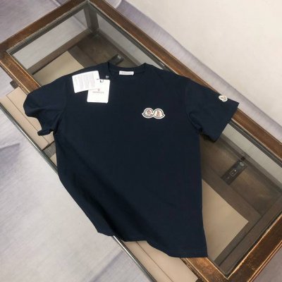 amon*Cler 蒙口 2025春夏最新款短袖T恤，男女同款定制专属纯棉面料，定制原版工艺螺纹，胸前定制双标Logo点缀！简约大方，从容百搭，档次极高，完美融