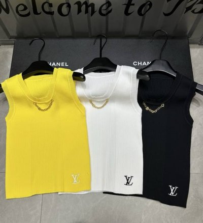 新品上线 款号: 8# #驴家链条背心实拍图