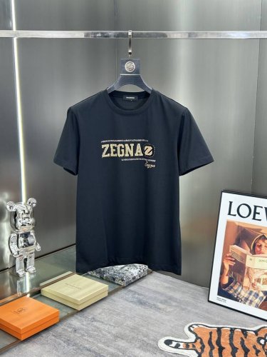 杰尼亚 胖哥哥福利可以穿到220斤 最新半袖T恤 精选Zp定织定染高密度丝光棉面料，布纹清晰 手感柔软舒适 原版工艺 合身版型 码数：M-6Xl