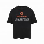 6136#P60，，Balenciaga巴黎世家印花短袖T恤 - 面料经过2次高温缩水固色 不变形不缩水不起球 -正确Os版型 不省面料 只做穿上有效果的高质量