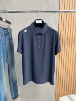 开春新品 迪桑特 2025Ss夏季新款字母Logo男士翻领Polo衫！经典商务男款，高端男装的天花板级别的商务男款！简约时尚大气不失优雅，单穿内搭体面过人，品质