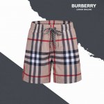 款号Sl129 burberry巴宝莉经典格子沙滩裤带内网抽绳短裤 情侣同款 不掉色 舒适透气 专柜同步 全套包装 区别市面一眼假版本 一条小短裤细节丰富 却也
