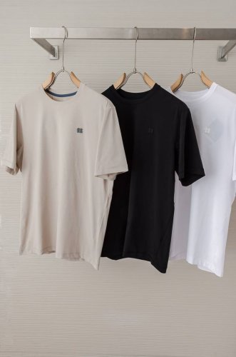 new# 科龙Kolon Sport 25Ss户外春夏新品 户外防晒速干吸湿运动抗菌短袖T恤衫#三色实拍 外贸大厂出货、专柜同款采用美国活力缝工艺，替代了以前的