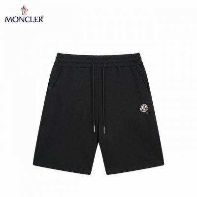 moncler 蒙口 25Ss 贴布彩标短裤 2025短裤，纯棉360G定制面料，工艺刺绣Logo标 订制五金拉链 版型紧致立体，直条纹拼接，定制裤绳五金质感强