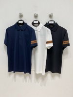 开春新品 杰尼亚 2025Ss夏季新款字母Logo男士翻领polo衫 经典商务男款 高端男装的天花板级别的商务男款 简约时尚大气不失优雅 单穿内搭体面过人 品质
