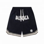 上新 款号 G031 balenciaga巴黎世家新款字母刺绣Logo织带短裤情侣款五分裤 1采用高精度酷丝绵精梳面料 清爽丝滑透气 告别厚重感 上身超级有型