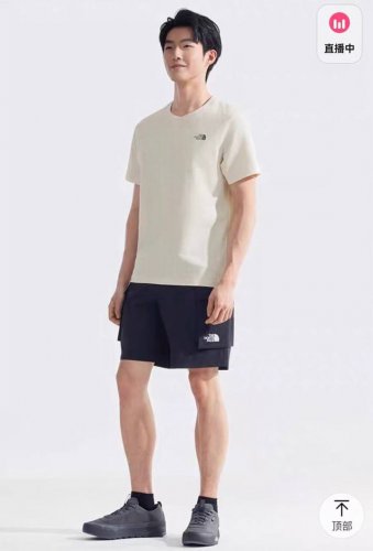 好货上新 北面男女同款纯棉短袖T恤户外新款Thenorthface 客供纯棉面料舒适透气柔软细腻 胸口Logo搭配后背大印花 客供吊牌辅料三标都齐 码数:M，L
