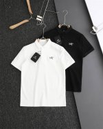 Arc Teryx 始祖鸟夏季新款简约刺绣Logo商务休闲翻领polo衫 男女同款 刺绣：内里防磨布 没有刮肉肉的烦恼 立体饱满 质感十足！ 高克重珠地棉面料