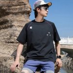 descente 迪桑特夏季冰丝短袖T恤 男女同款 专柜夏季爆款 冰爽亲肤速干无痕工艺 进口专用混纺面料 高科技功能性面料 穿着时可以释放负离子 亚洲身材版型