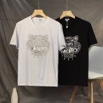 高品质 新款高田家Ken虎头情侣款字母虎头短袖T恤。简单整洁的配色，吸睛且高端大气！人手必备炸街款！ 胸前几十万针精工刺绣，依然保持一丝不苟的严谨态度，给您高端