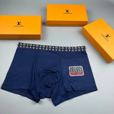 新品 Lv 路易威登 原单品质 精品盒装男士内裤 外贸国外订单 高品质 莫代尔无痕切割工艺 科学配 93%莫代尔+7%氨纶 丝滑 透气 舒适 有型 一点也不紧绷