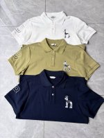原单剪标！Hazzys哈吉斯夏季新品男士翻领短袖刺绣T恤纯色商务休闲Polo衫潮 颜色：白色 绿色 藏青色 尺码： 175 185