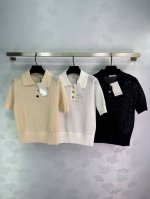 Maxmar*短袖针织polo衫 金属扣设计 简约又不失时尚感 适合夏季穿着 3色3码Sml T226B