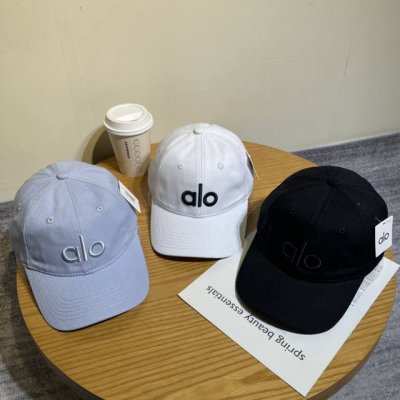 alo软顶刺绣棒球帽