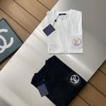 顶级最高版本 Lv路易威登Louis Vuitton 驴家1V 经典水洗贴片口袋图案字母半袖T恤短袖 男女同款 情侣款 宽松版型 最高版本 原版面料 高版本 高