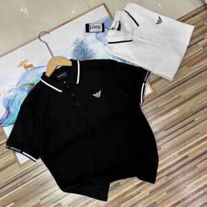 上新 阿玛尼Ga经典款常青树老鹰高逼格！无敌版本！Empoiro Armani情侣款男女同款polo衫青年 有大码180斤轻松驾驭 阿玛尼Armani2025S
