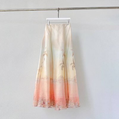 款号：25009 成分：52% Linen 48% Silk 尺寸：0 1 2 3 脚围 腰围 长 Hem Waist Long 0 475 68 104 1