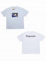 su136# Supreme Fw24 Week8 Snow White Tee 白雪公主印花图案百搭短袖T恤 男女同款 采用圆筒无缝工艺 原版工艺 衣服侧面没