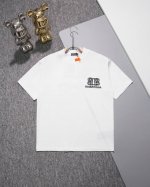 BALENCIAGA巴黎世家圆领短袖T恤 前后刺绣BB字母LOGO标识 官方同步 1:1原版开模 时尚个性 百搭潮流 纯原品质 原版洗水面料 吊牌 领标 水洗麦