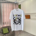 Loew*罗意威 2025夏季新款 个性字母Logo印花 定制面料300G 短袖T恤 男女同款 尺码：S M L Xl Xxl 五个码 颜色：黑色 白色 湖绿色