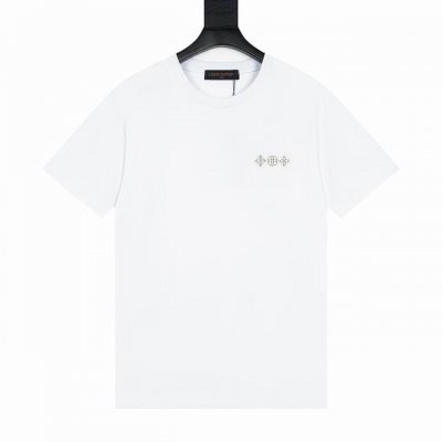 款号Y821 louis Vuitton 路易威登2025新品云朵喷墨大Logo T恤 购入原版开发 整衣重工高端印花不起皱 区别于市面通货垃圾版本 面料采用2