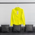 工厂p直供 Lululemon丨露露乐檬Define立领纯色瑜伽服 配色：黄绿色 尺码：2 4 6 8 10 12