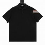 Moncler 蒙口 袖织带短袖polo衫 采用原版220G定制珠地面料，螺纹同缸定染对格对纹零色差。织带定做，2000码起订量。颜色、宽度比例还原原版。独家品