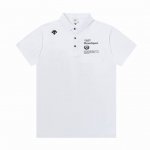 迪桑特 Descente 25Ss 新款翻领polo衫 官网同款功能性面料 具有防紫外线速干吸汗轻弹无痕 颜色：黑色 白色 蓝色 棕色 码数：S M L Xl