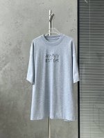 aw* 大王刺绣字母短袖T恤上衣 印花刺绣字母设计 袖口不包边 设计感满满 size S M L