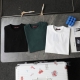 顶级复刻 高端定制 - Gucci 古驰 新款前后刺绣Logo休闲圆领短袖T恤 - 款号：9933 - 颜色：黑色 白色 墨绿 - 购入原版开模打造，全套定制辅