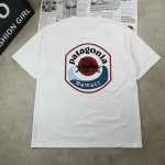 80 巴塔哥尼亚Patagonia巴塔哥尼亚 飞鱼情侣款短袖T恤 如今热销的顶级流量款！高品质280克纯棉面料，面料光滑，正适夏季穿搭，亲肤透气不起球，时尚又个