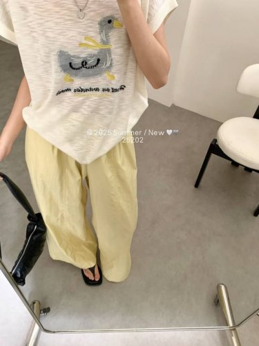 小鸭子团领飞机袖