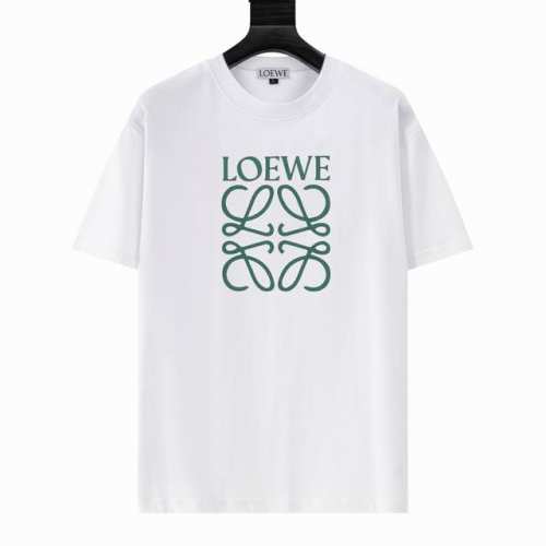 Loewe 罗意威25Ss新款短袖，最高版本重工艺印花经典Logo图案，高标准定制，上身非常有型，客供进口高档280克纯棉面料质感非常细腻，细节工艺精湛考究，塑