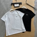 arc'teryx 始祖鸟速干口袋 短袖T恤户外运动圆领透气吸汗健身跑步上衣 官网同步 男女同款 冰感纤维通过与皮肤的摩擦产生大量的负离子散热透气同时可以减少异