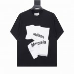 高版本Maisonmargiela 马吉拉 褶皱报纸印花短袖，男女同款。 满满的高级感 性价比超高 手感超级柔软、细腻、柔软和不起球且不变形 G纯棉品质，后领标