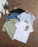 上新 品牌：始祖鸟 Arcteryx 尺码：M-L-Xl-Xxl-Xxxl 颜色：白色-黑色-破晓蓝-秋香绿-雾霾蓝 类型：男士户外运动速干T恤 材质：230克