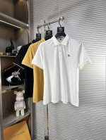 bbr*巴宝莉 Ss25夏季新款翻领Polo衫 高品质珠地棉材质 雍容华贵的品牌风格，客供进口面料 做出来的衬衫也是版型垂顺挺括，并且还抗皱抗起球，贴身穿着也是