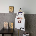 款号S23 顶级刺绣版本 挂拍图 Nike Nba Lebron James 勒布朗詹姆斯詹皇球衣 陈冠希李易峰各路大神上身同款 La洛杉矶湖人队23号球衣 S