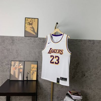 款号S23 顶级刺绣版本 挂拍图 Nike Nba Lebron James 勒布朗詹姆斯詹皇球衣 陈冠希李易峰各路大神上身同款 La洛杉矶湖人队23号球衣 S