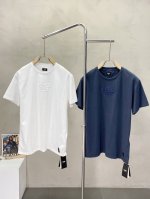 Fendi芬迪独家专供新款原单男士休闲短袖 高端定制 高版本 时尚百搭爆款进口面料 手感超柔软细腻 穿着亲肤舒适 高端精品 代工厂p精细做工 上身非常赞 男士必
