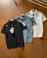 150 迪桑特/Descente春夏男女翻领Polo衫男士短袖衫上衣Polo衫Polo版型垂直立挺，3D立体裁剪，科技面料版型做工都极好韩国内部渠道的单子 全正
