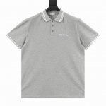 dior 迪奥 草写字母刺绣短袖polo 原版定制200G全棉朱地布料 螺纹染色原版一致 灵感来自经典字母系列 草写图案设计重新演绎经典的标志 胸前饰以对比鲜明