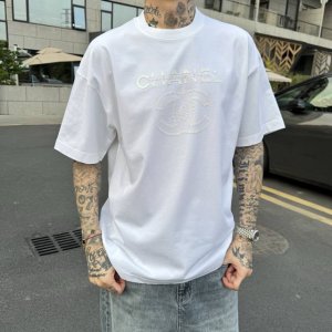 Chanel夏季短袖采用优质棉质面料 亲肤舒适 版型完美 百搭款 Logo设计别具一格 上身效果潮流时尚活力满满 码数 S-2Xl 高端货品