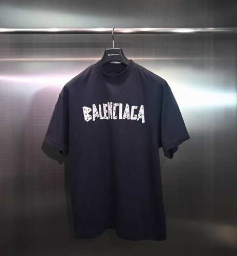款号：D145 顶级版本 大货挂拍图 巴黎25年艺术美纹新款短信 Balenciaga巴黎# 面料采用260G巴黎专用双纱*高克重1比1双纱罗纹 Os落肩宽松版