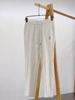 brunello Cucinelli 布鲁奈罗.库奇内利 2025Ss春夏新品 男士时尚休闲裤，臻选优质纯亚麻面料打造，经重工水洗，柔软亲肤，丝滑透气，缔造简约