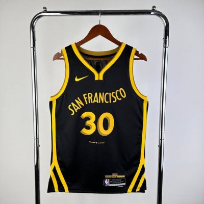 款号：S68 顶级刺绣版本 Nba Golden State Warriors Stephen Curry Jersey 24赛季Nike Nba 金州勇士队