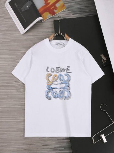 Loewe 甄选260克定制面料 顶级品质 新款Logo绣花工艺 男女同款 尺码 S M L Xl Xxl 五个码 颜色 黑色 白色